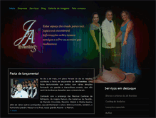 Tablet Screenshot of joseantonioeventos.com.br